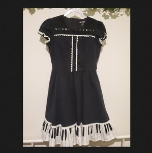 Piano Ruffle Dress